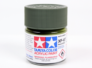 Tamiya 81367 Acryl XF-67 NATO Green 23ml – immagine 2
