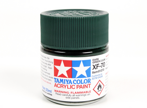Tamiya 81370 Acryl XF-70 Dark Green 2 (IJN) 23ml – zdjęcie 3