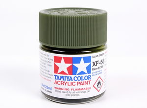 Tamiya 81358 Acryl XF-58 Olive Green 23ml – immagine 2