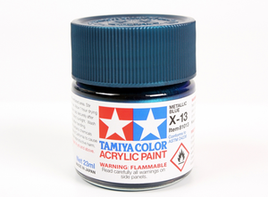 Tamiya 81013 Acryl X-13 Metalic Blue 23ml – immagine 2