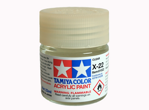 Tamiya 81022 Acryl X-22 Clear 23ml – zdjęcie 2