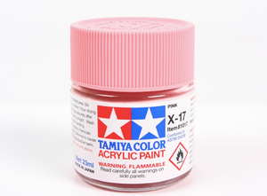 Tamiya 81017 Acryl X-17 Rose Brillant 23ml – image 2