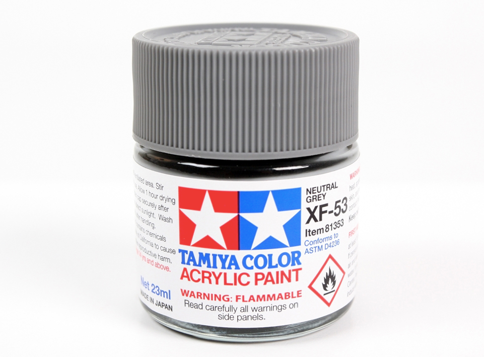 Tamiya 81353 Acryl XF-53 Neutral Grey 23ml – zdjęcie 2