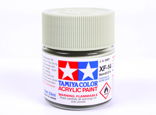 Tamiya 81314 Acryl XF-14 J.A. Grey 23ml – Bild 2