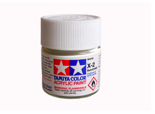 Tamiya 81002 Acryl X-2 White 23ml – Bild 2