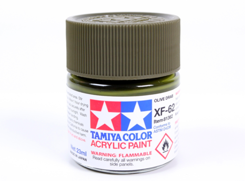 Tamiya 81362 Acryl XF-62 Olive Drab 23ml – imagen 2