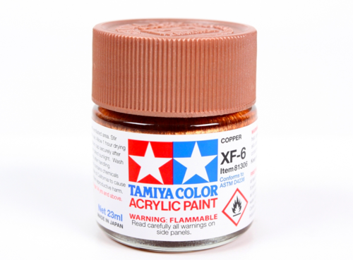 Tamiya 81306 Acryl XF-6 Copper 23ml – immagine 2