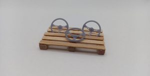 Yamamoto Model Parts YMPTUN22 Zestaw kierownic sportowych 1/24 – imagen 3