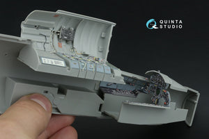 Intérieur imprimé en 3D et coloré sur papier décalcomanie Quinta Studio QD32247 F-104C (Italeri) 1/32 – image 9