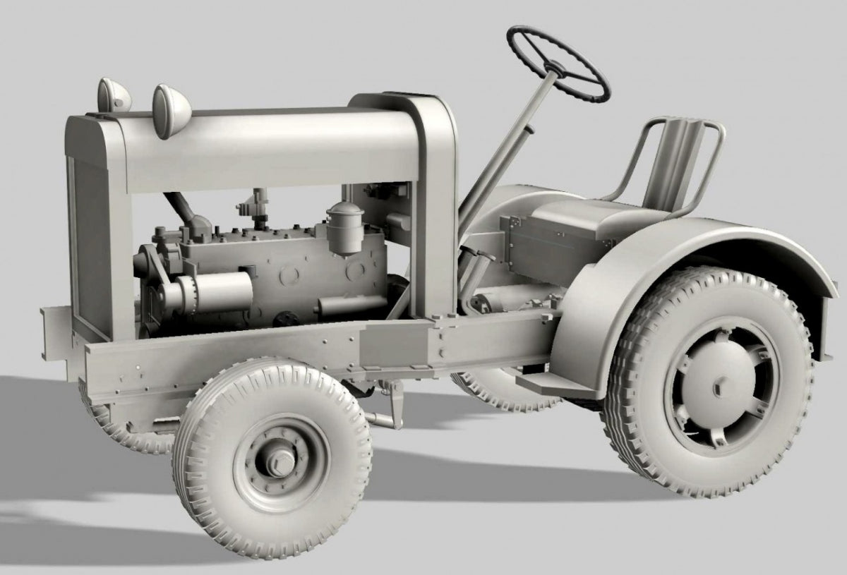 Thunder Model 32001 US Tug Clarktor-6 Mill-33 Tracteur d&amp;#39;aérodrome robuste 1/32 – image 6