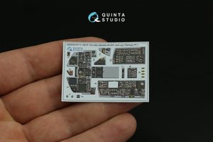 Quinta Studio QDS-32157 F-15C Late/F-15J late 3D-Printed &amp;amp; coloured Interior on decal paper (Tamiya) (small version) 1/32 – immagine 11