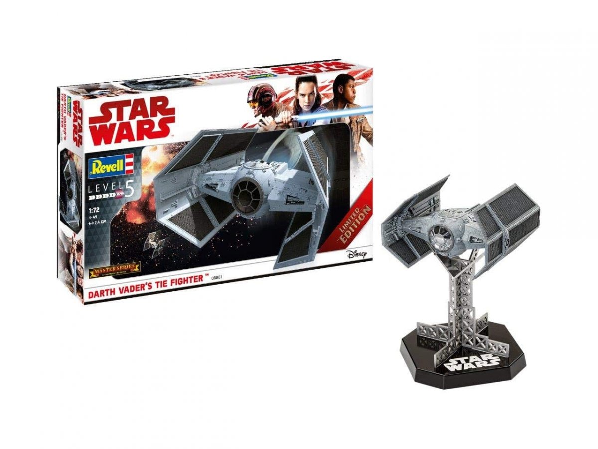 Revell 06881 Star Wars Darth Vader TIE Fighter 1/72 – Bild 2