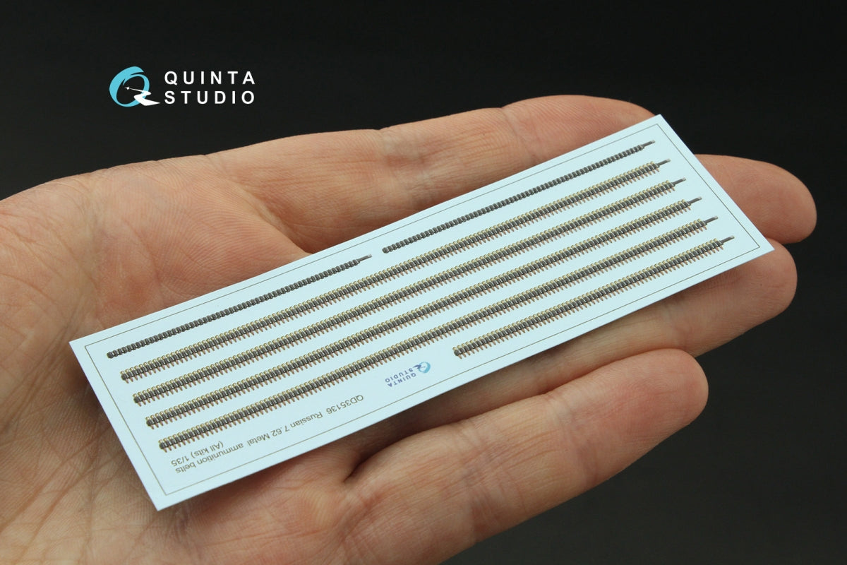 Quinta Studio QD35136 Bandes de munitions métalliques russes de calibre 7,62 (Tous les kits) 1/35 – image 4