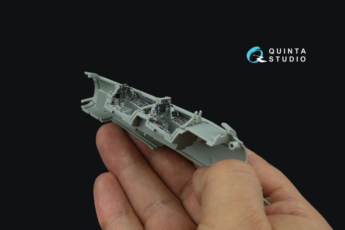 Quinta Studio QD72085 F-14B 3D-Printed &amp;amp; coloured Interior on decal paper (Academy) 1/72 – imagen 13
