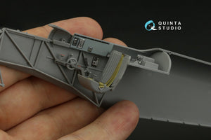 Quinta Studio QD32159 Yak-9 T/K 3D-Printed &amp;amp; coloured Interior on decal paper (ICM) 1/32 – immagine 3