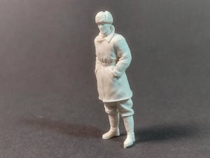 Panzer Art FI35-181 German tank officer in winter coat No.1 1/35 – Bild 2