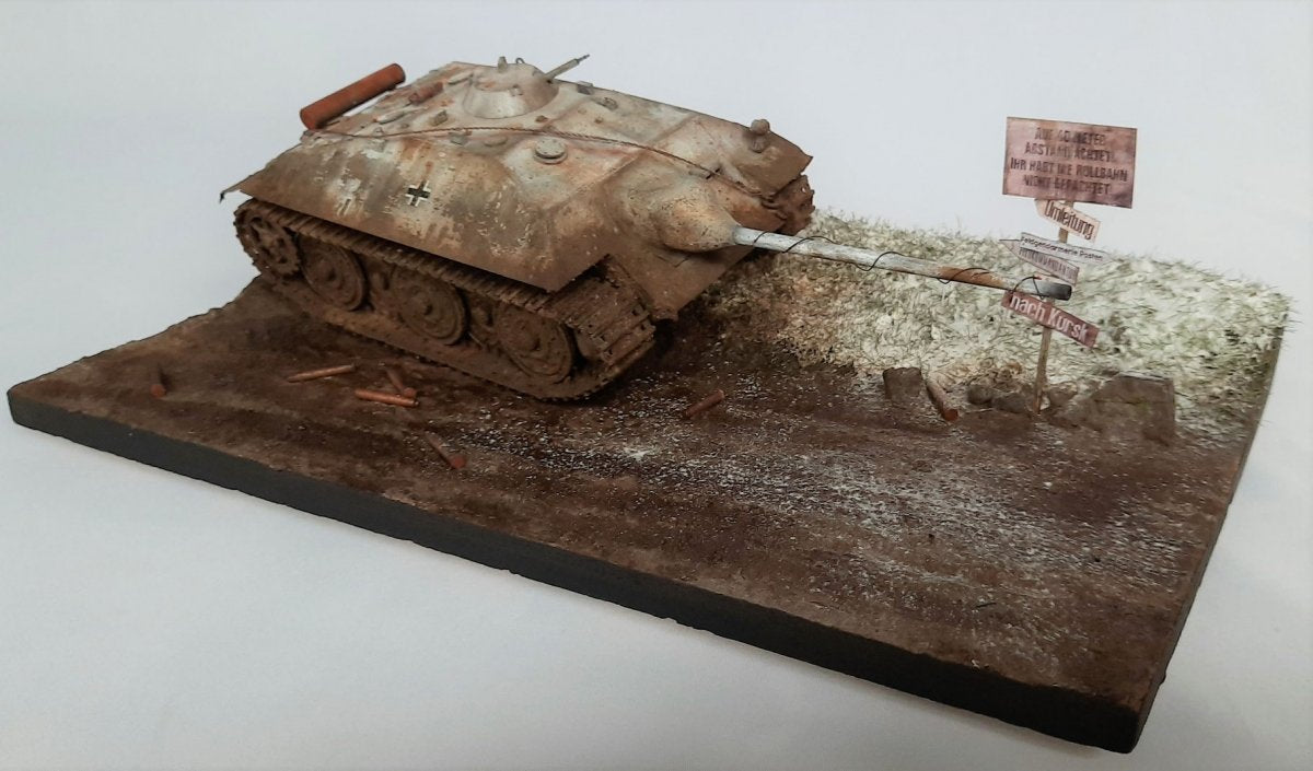 RT-Diorama 35290 Diorama-Base: &amp;quot;Muddy Roads of Russia&amp;quot; 1/35 – immagine 8