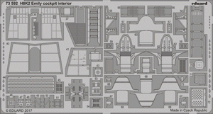 Eduard 73592 H8K2 Emily cockpit interior HASEGAWA 1/72 – image 2