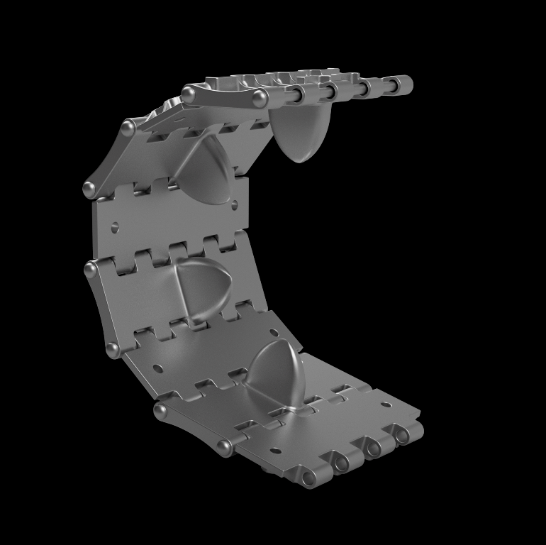 Panzer Art TR35-024 T-34 500mm Waffle pattern tracks No2 1/35 – image 3