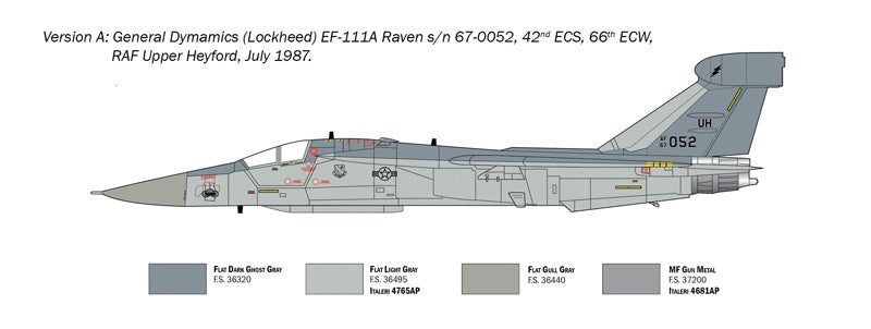 Italeri 1235 EF-111 A Raven 1/72 – Bild 4