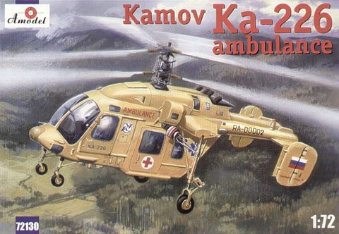 A-Model 72130 Kamov Ka-226 Russian Ambulance helicopter 1/72