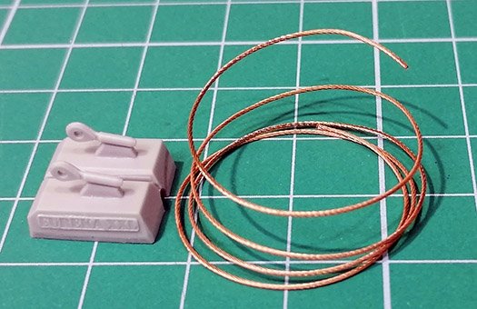 Câble de remorquage Eureka XXL ER-3564 pour VCI Stryker et LAV canadien 1/35 – image 4