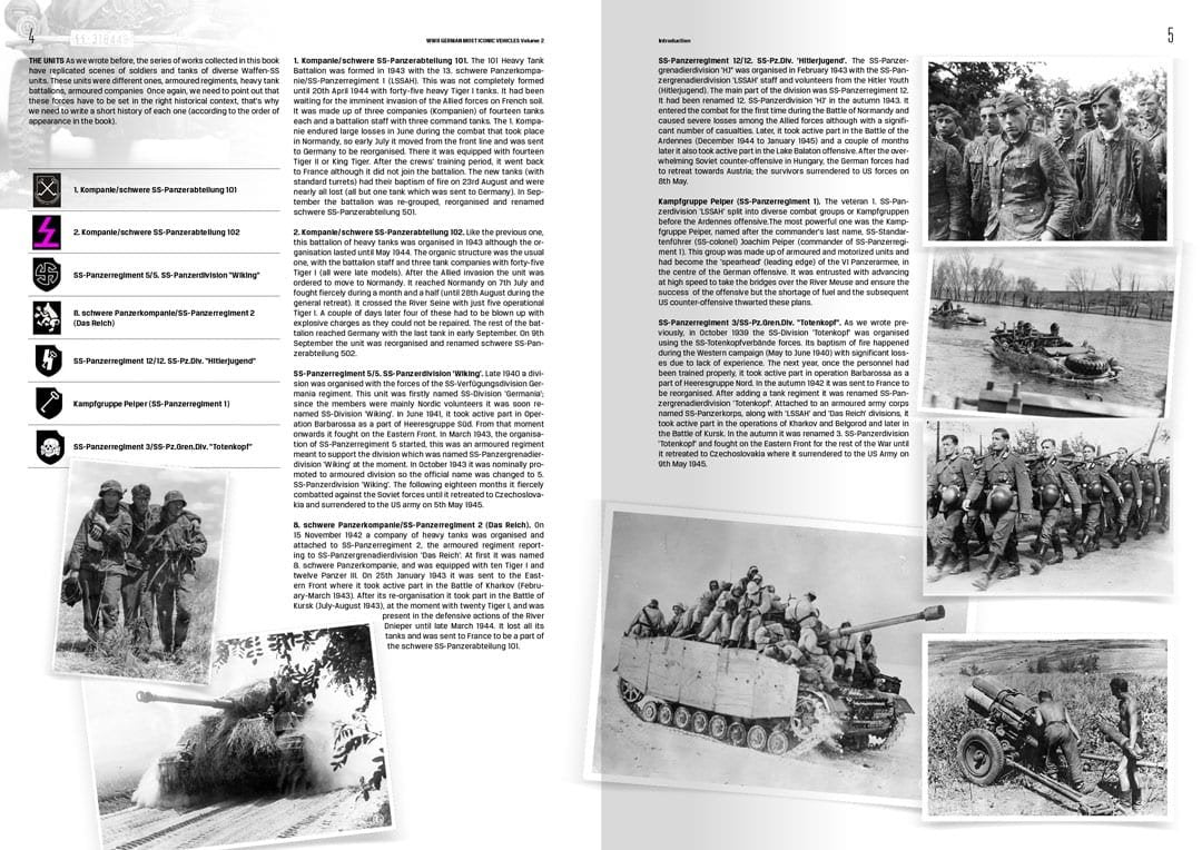AK Interactive 516 WWII GERMAN MOST ICONIC SS VEHICLES. VOLUME 2 – imagen 2