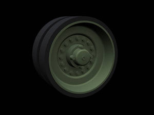Panzer Art RE35-727 “Leopard” 1 MBT road wheels 1/35 – Bild 3