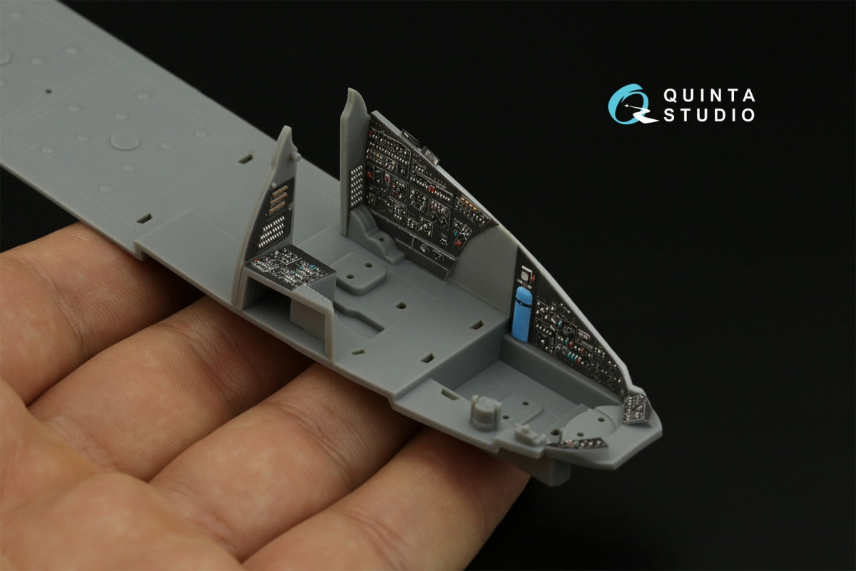 Quinta Studio QD48406 Mi-24 Nato Hind 3D-Printed &amp;amp; colored Interior on decal paper (Trumpeter) 1/48 – image 12