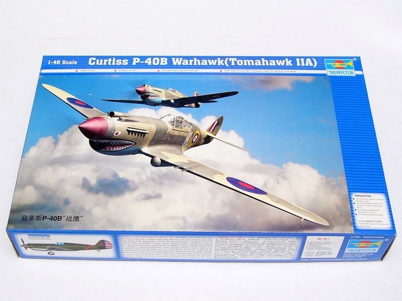 Trumpeter 02807 Curtiss P-40B Warhawk 1/48 – imagen 2