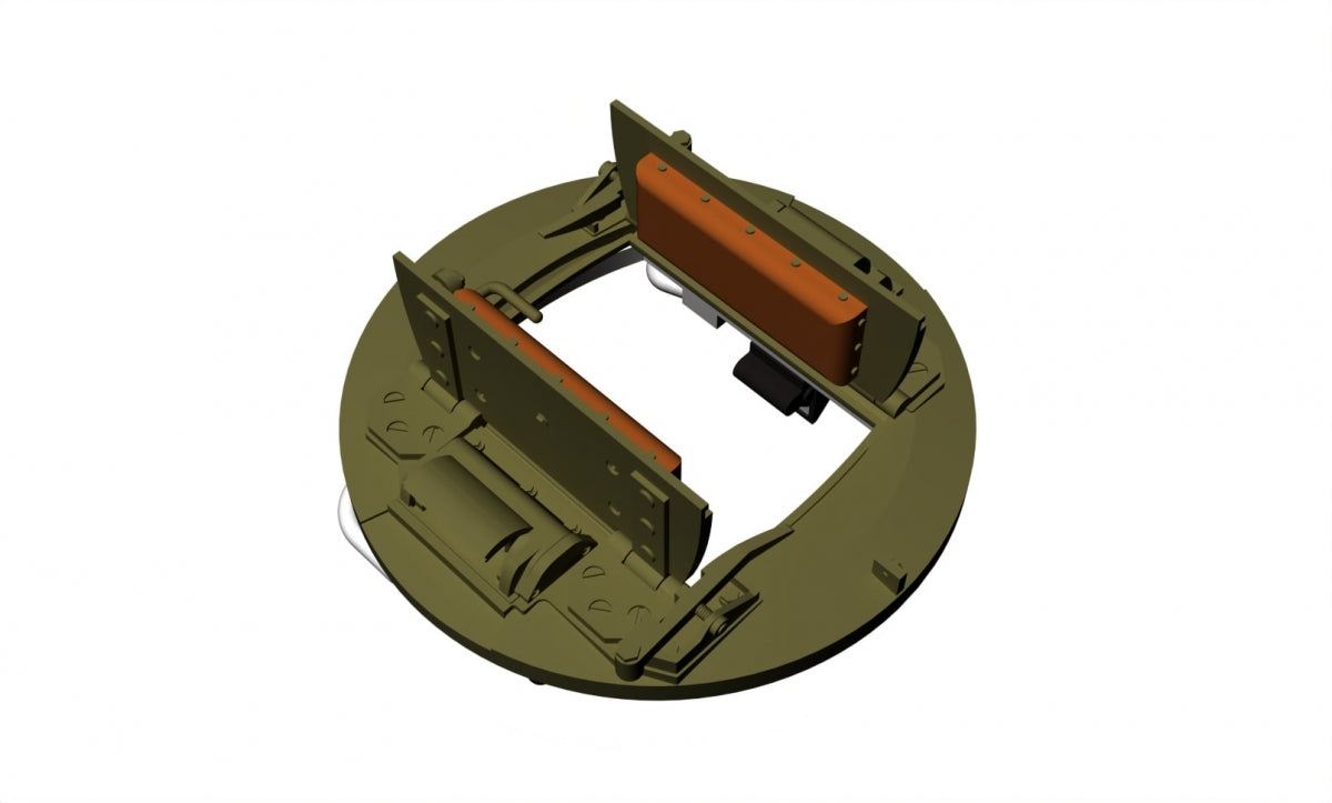 Panzer Art RE35-851 Coupole de commandant pour chars Churchill/Cromwell (premier modèle) 1/35 – image 2