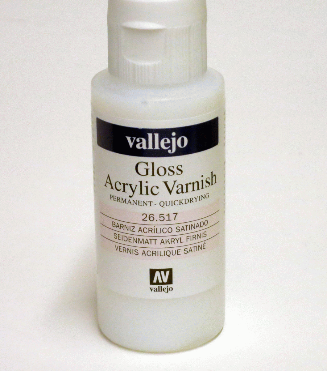 Vernis acrylique brillant Vallejo 26517 (60 ml)