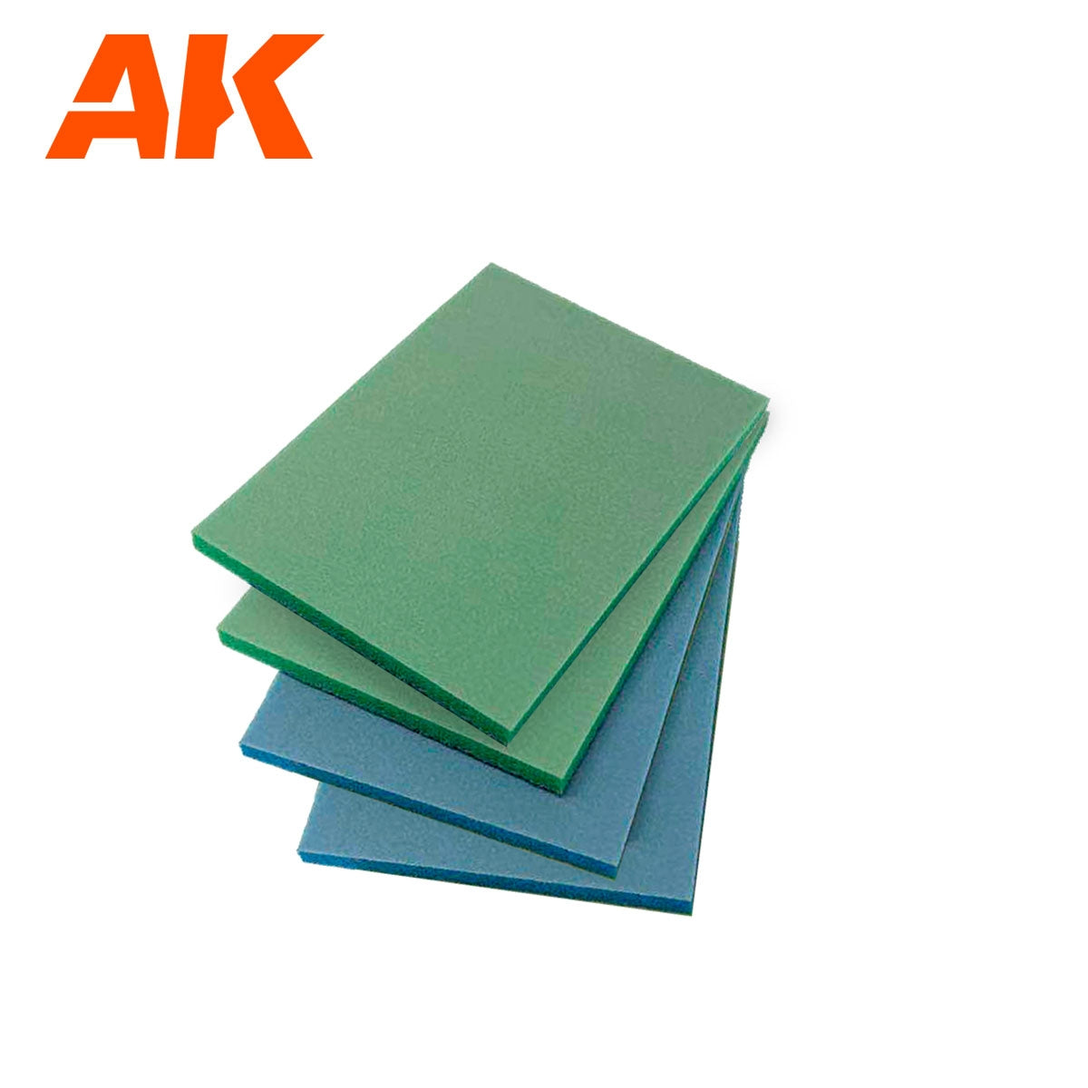 AK Interactive AK9327 SOFT AND SMOOTH SPONGE – SANDING PAD SET 4 UNITS – Bild 2
