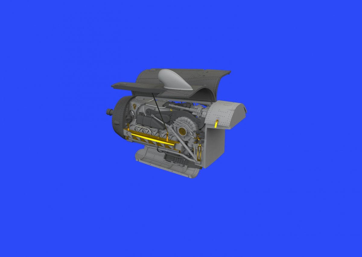 Eduard 648465 Bf 109G-10/ U4 engine 1/48 EDUARD – Bild 3