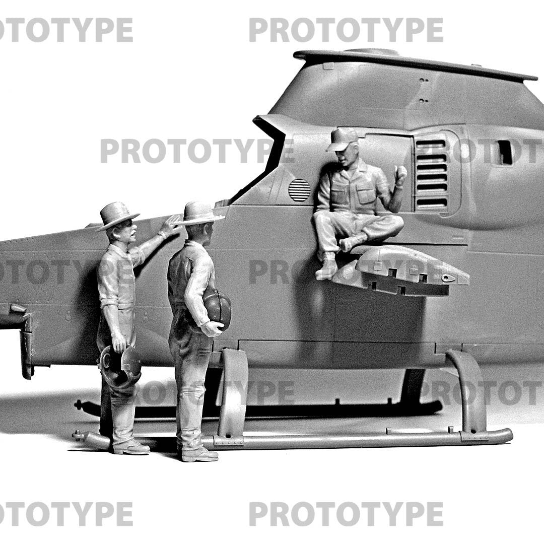 ICM 32114 US Helicopter Pilots Vietnam War 1/32 – Bild 3