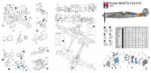 Hobby 2000 48017 Focke-Wulf Ta 152 H-0 (DRAGON + CARTOGRAF) 1/48 – image 3