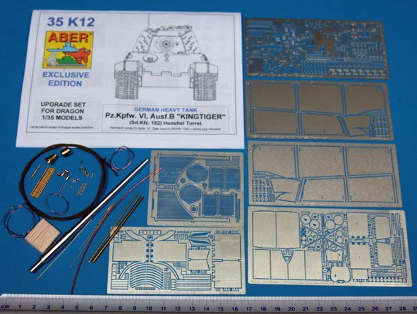 Aber 35K12 Pz.Kpfw. VI, Ausf.B (Sd.Kfz. 182) King Tiger (Henschel Turret) 1/35