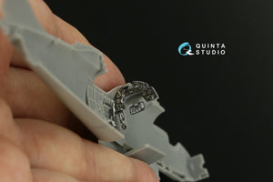 Quinta Studio QDS-48390 Macchi C.202 Folgore Late 3D-Printed &amp;amp; coloured Interior on decal paper (Hasegawa/Eduard) (Small version) 1/48 – Bild 4