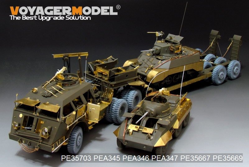 Voyager Model PE35703 WWII US M25 tank transporter (For TAMIYA 35230)1/35 – Bild 3