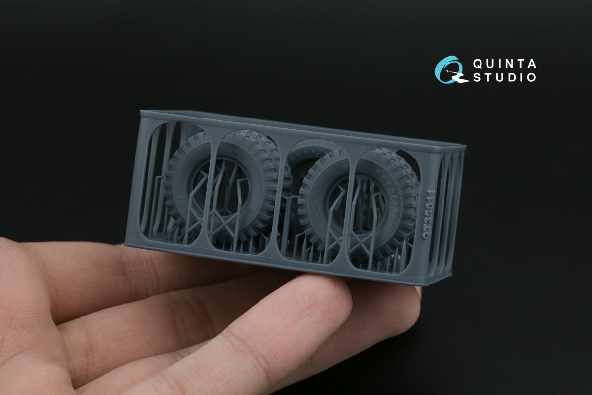 Quinta Studio QT35011 Dodge WC Family tire set (Zvezda) 1/35 – image 6
