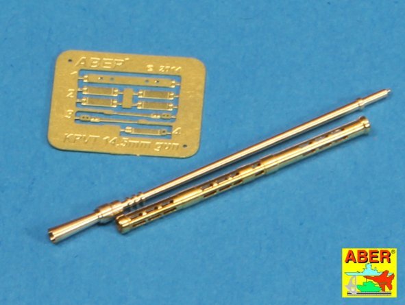 Canon Aber 35L-124 pour mitrailleuse lourde russe KPVT de 14,5 mm (1/35)