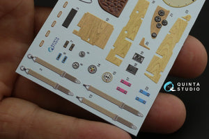 Quinta Studio QD32085 Albatros D.V 3D-Printed &amp;amp; coloured Interior on decal paper (Wingnut Wings) 1/32 – Bild 13