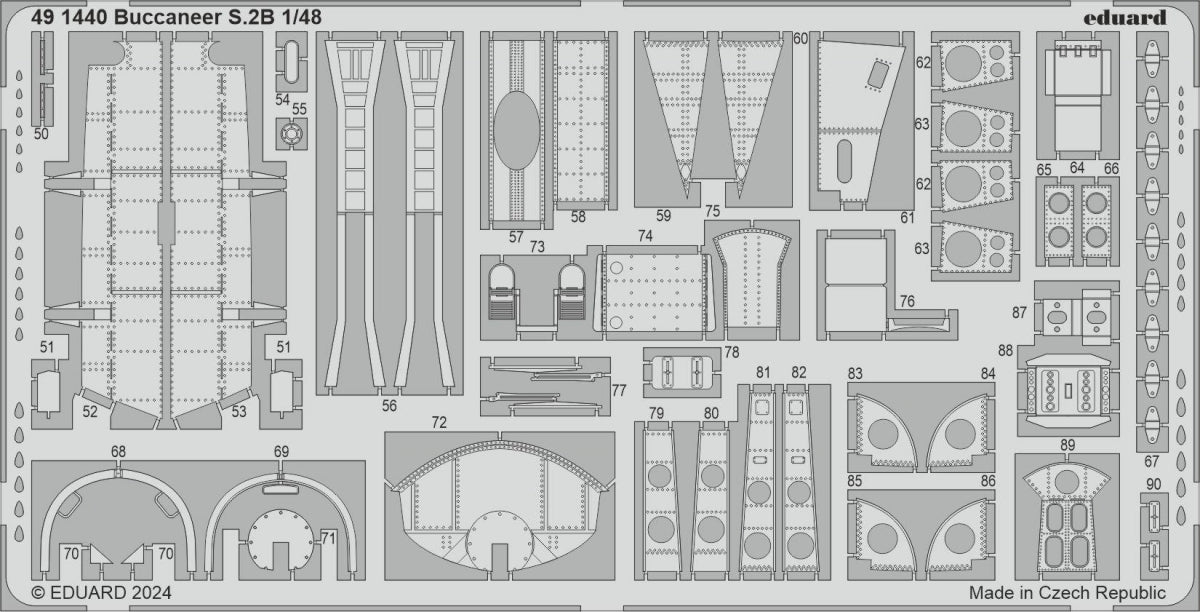Eduard BIG49414 Buccaneer S.2B AIRFIX 1/48 – image 3