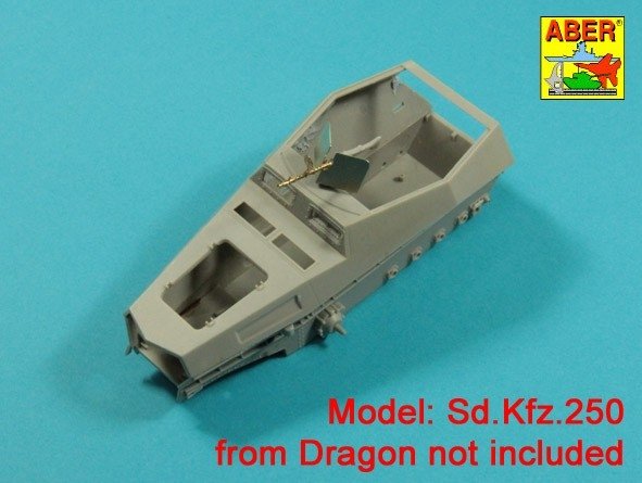 Aber 35L-169 Lufa do niemieckiego karabinu MG34 z pancerną osłoną 1/35 – Bild 6