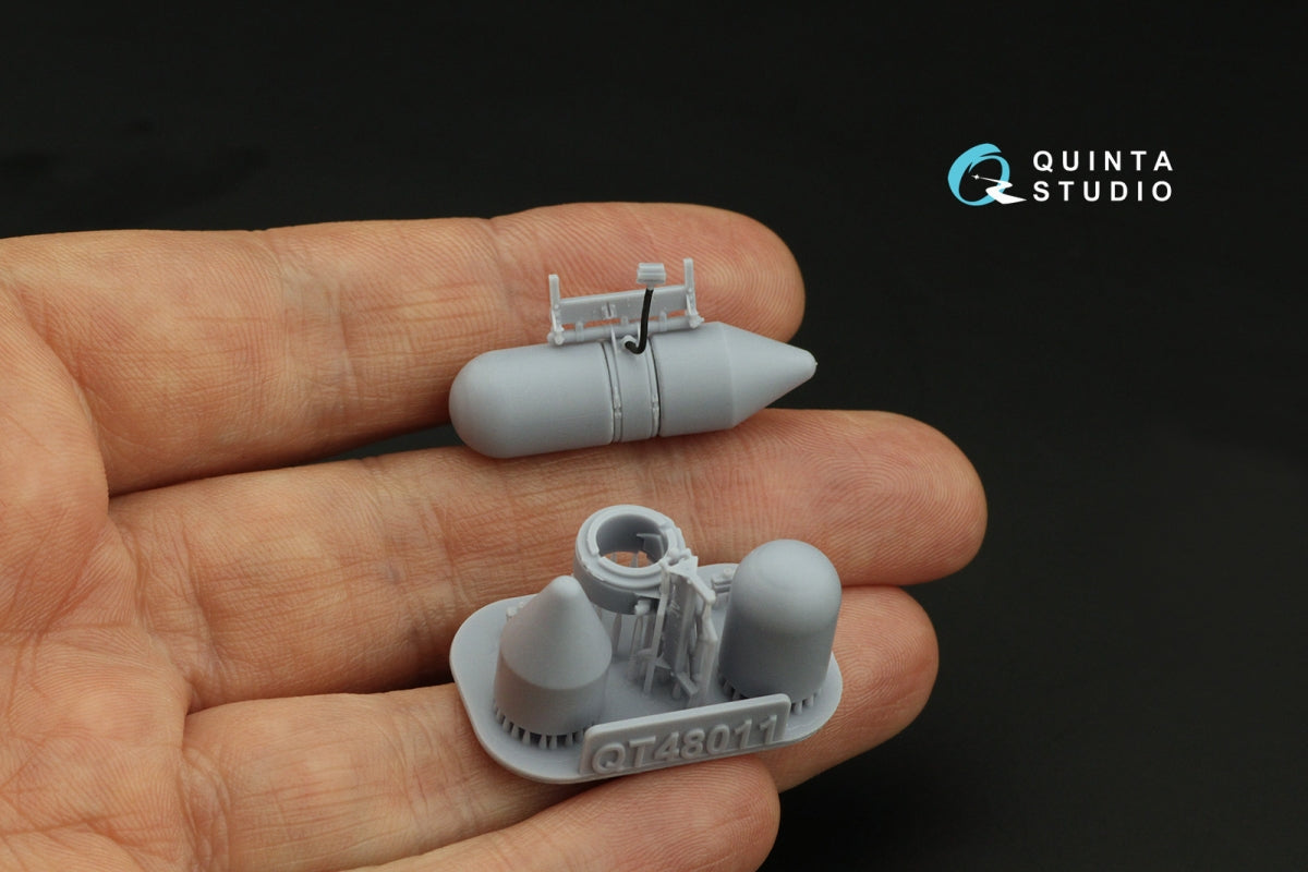 Quinta Studio QT48011 AN/APS-4 Radar Pod (All kits) 1/48 – immagine 8