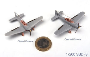 MK1 Design MS-20018 WW II USS DECK PLANE SET for CV-6 Enterprise 1/200 – immagine 19