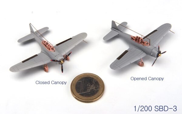 MK1 Design MS-20018 WW II USS DECK PLANE SET for CV-6 Enterprise 1/200 – immagine 19