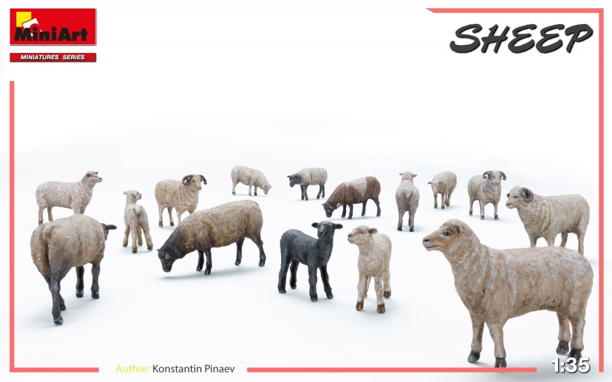 MiniArt 38042 SHEEP 1/35 – Bild 4