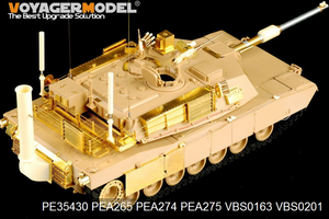 Voyager Model PEA275 Modren US Army M1A1&amp;amp;M1A2 side skirts (For TAMIYA 35269) 1/35 – Bild 3