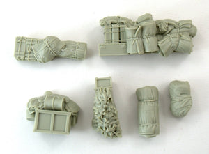 Ensemble de rangement pour véhicule de reconnaissance M3A1 « Scout car » de Panzer Art RE35-708 (britannique) au 1/35  – image 2